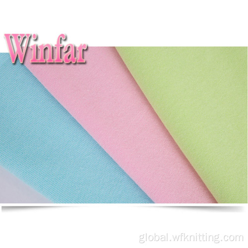 Summer Design Polyester Cotton Fabric Single Jersey T/C Spandex Polyester Cotton Fabric Manufactory